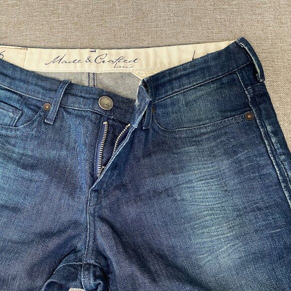 Levi's Made & Crafted L02 Skinny Denim Jeans Women 26 Blue Premium Casual Pants - Picture 4 of 13